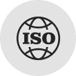 ISO 27001 certification badge